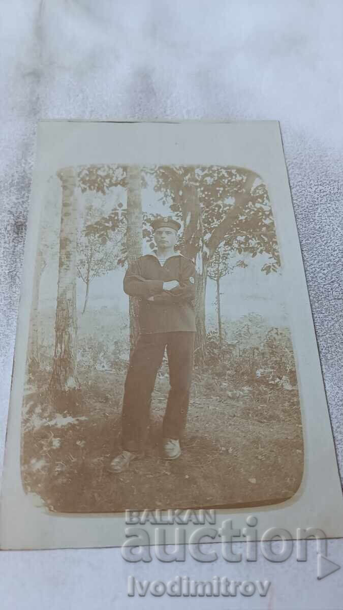 Снимка  Съресилий, Османъ Пазарско Млад мъж 1917 П С В