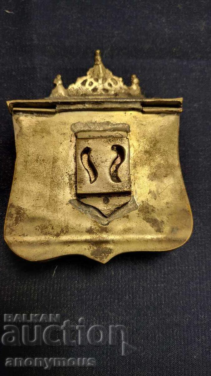 Old relief cartridge holder, cartridge bag, pouch, powder flask - 5 Old relief cartridge holder, cartridge bag, pouch, powder flask - 5