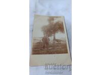 Photograph of Two Officers at the Front, WWI