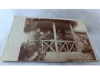 Fotografie Ofițeri pe frontul de Sud 1918 P.S.V