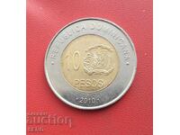 Dominican Republic-10 pesos 2010