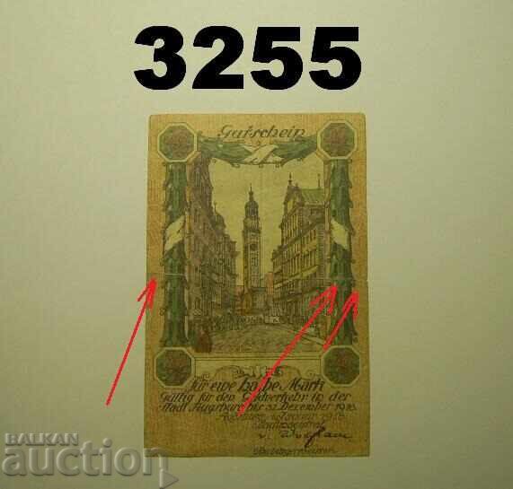 Augsburg 1/2 mark 1918 Германия