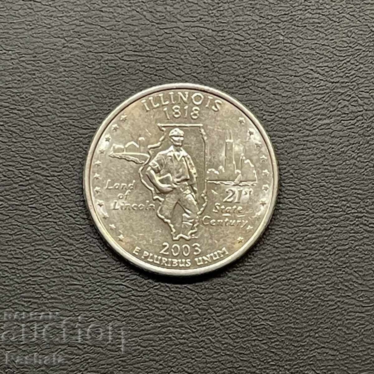 ΗΠΑ 55 σεντ 2003 ILLINOIS ΗΠΑ 55 σεντ 2003 ILLINOIS