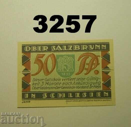 Ober-Salzbrunn 50 pfennig 1921 Germania