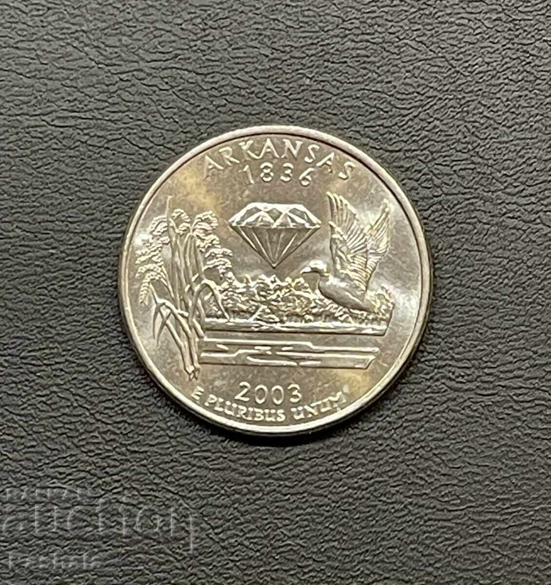 SUA 55 cenți 2003 ARKANSAS