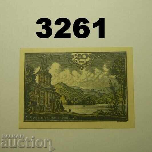 Tegernsee 20 pfennig 1921 Германия с цена 2.50 лв. | € 1.28