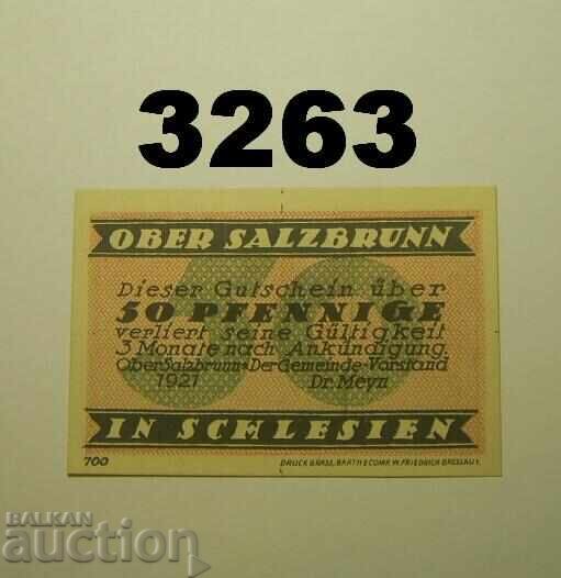 Ober-Salzbrunn 50 pfennig 1921 Германия