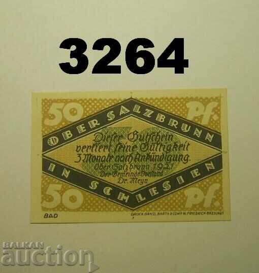 Ober-Salzbrunn 50 pfennig 1921 Германия Ober-Salzbrunn 50 pfennig 1921 Германия
