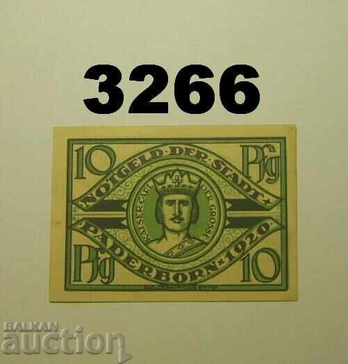 Paderborn 10 pfennig 1920 Германия с цена 1.50 лв. | € 0.77 Paderborn 10 pfennig 1920 Германия с цена 1.50 лв. | € 0.77