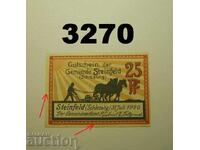 Steinfeld 25 pfennig 1920 Germany