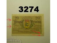 Τόντερν 20 πφέννιγκ 1920 Γερμανία