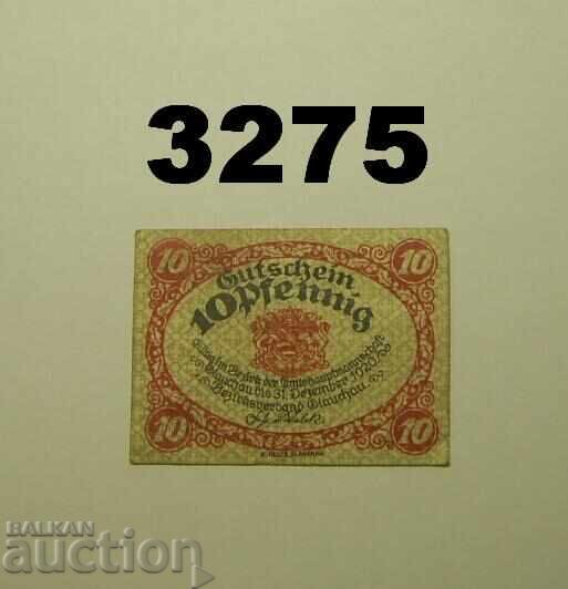 Glauchau 10 pfennig 1920 Германия Glauchau 10 pfennig 1920 Германия