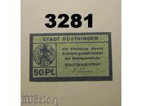 Rüstringen 50 Pfennig 1917 Germany