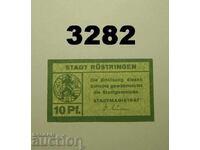 Rüstringen 10 pfennig 1917 Germany
