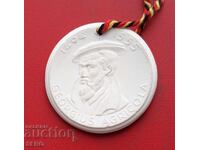 Medal - Germany from porcelain - Georg Agricola - physician 1494-1555