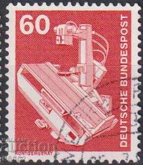 Stamped brand Rontgen apparatus 1978 from Germany Stamped brand Rontgen apparatus 1978 from Germany