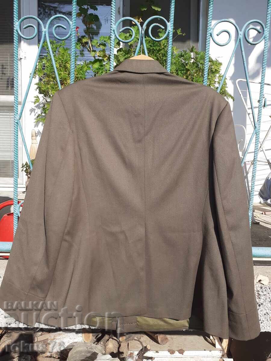 Uniformă militară VECHE SOȚ, jachetă, însemne, epoleți - ca nouă - 6