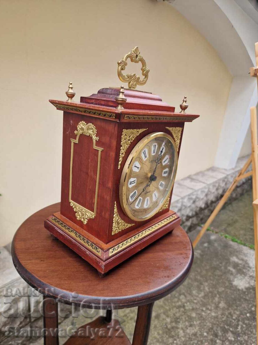 Страхотен антикварен немски каминен часовник Legend - 5 Страхотен антикварен немски каминен часовник Legend - 5