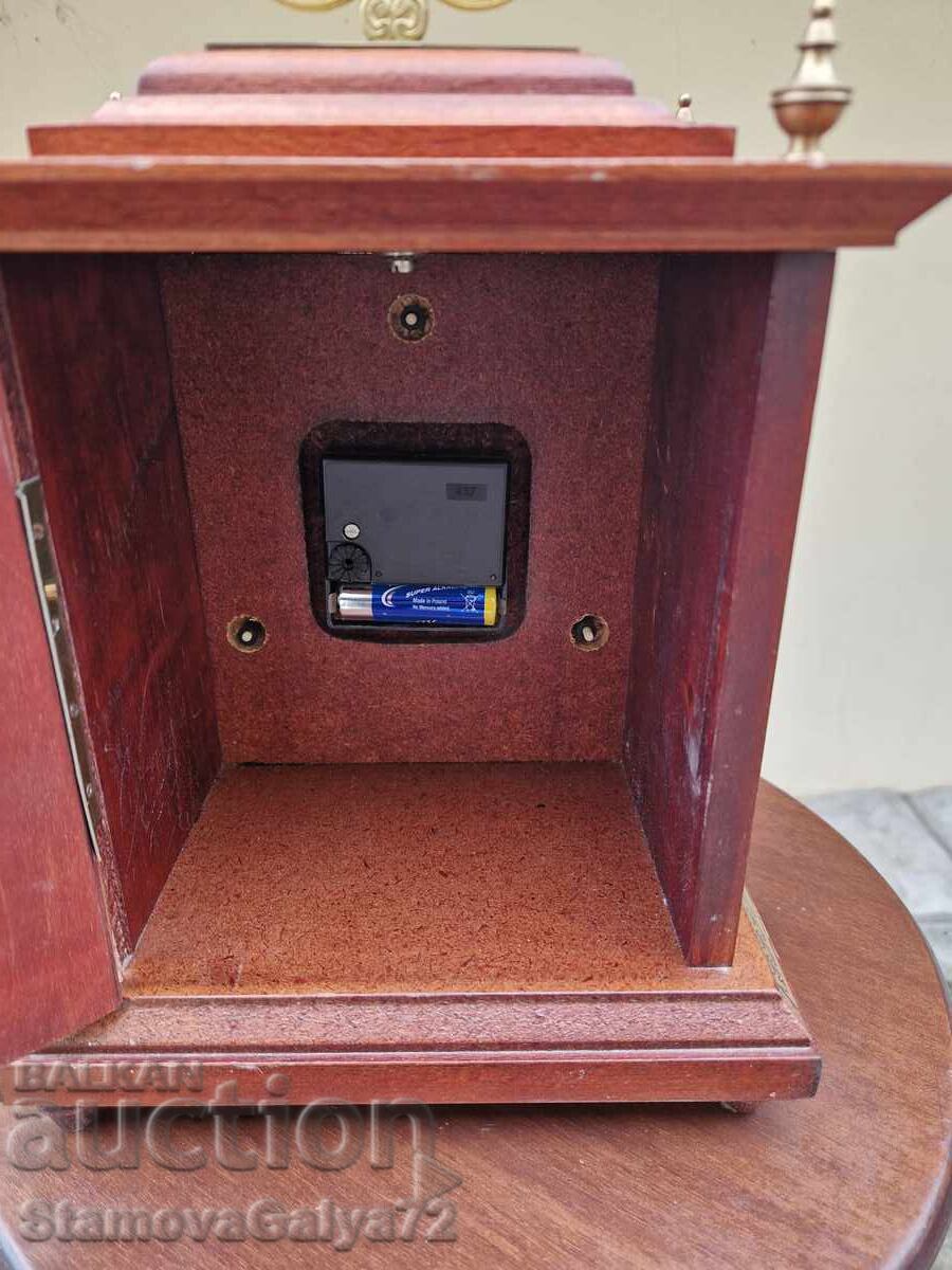 Страхотен антикварен немски каминен часовник Legend - 7