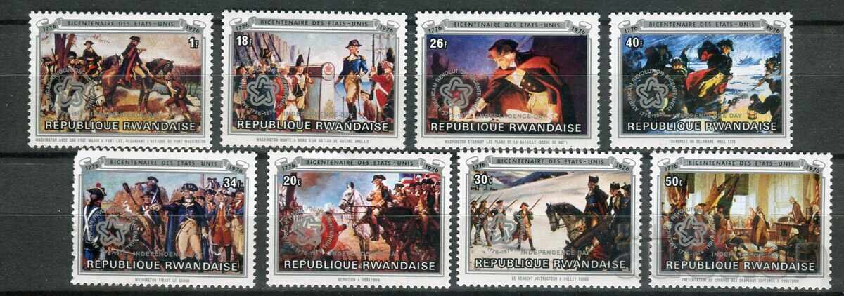 Δημοπρασία Ρουάντα 1976 MnH - 200 χρόνια ανεξαρτησίας [ 2 εκδόσεις ]