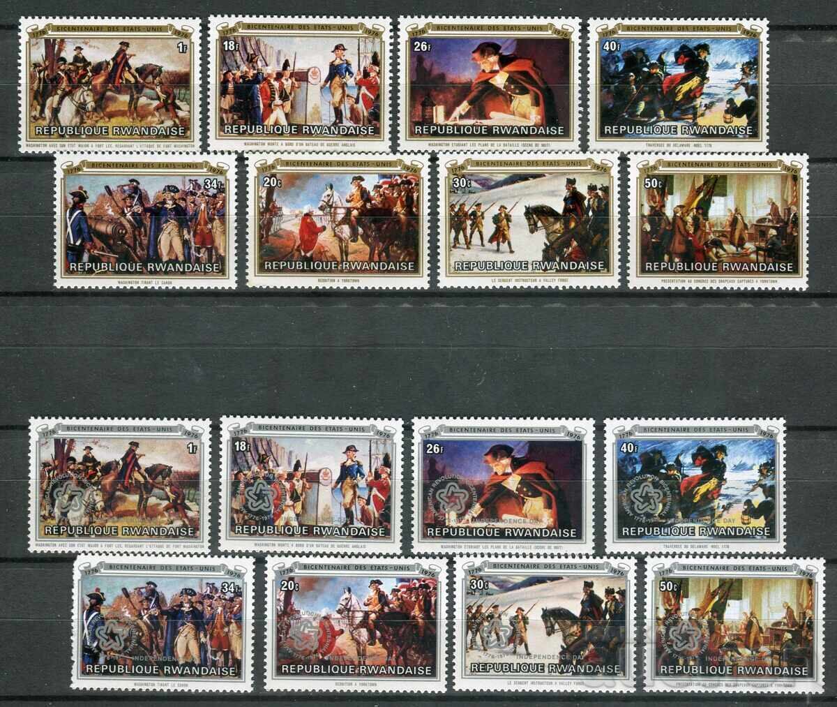 Ρουάντα 1976 MnH - 200 χρόνια ανεξαρτησίας [ 2 εκδόσεις ]