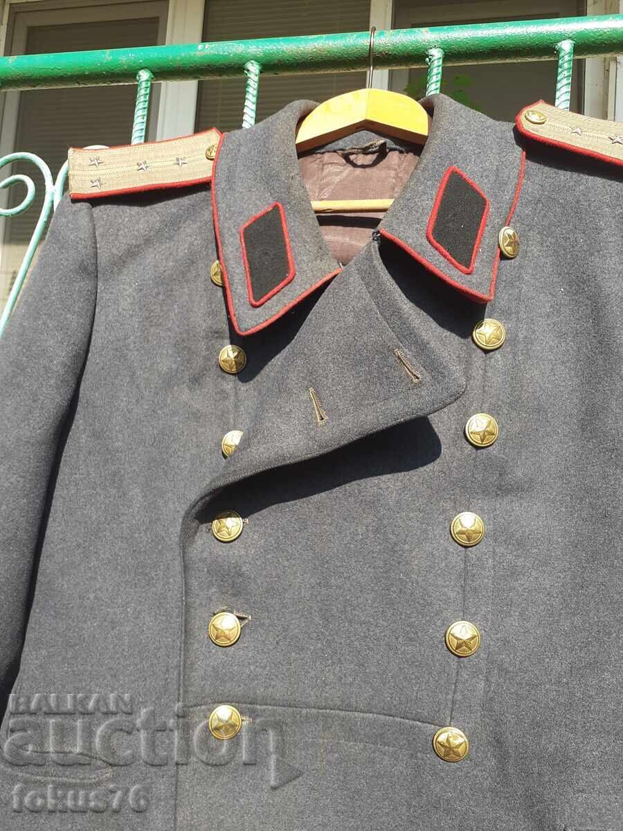 Auction  Old military SOZ uniform - winter parade overcoat