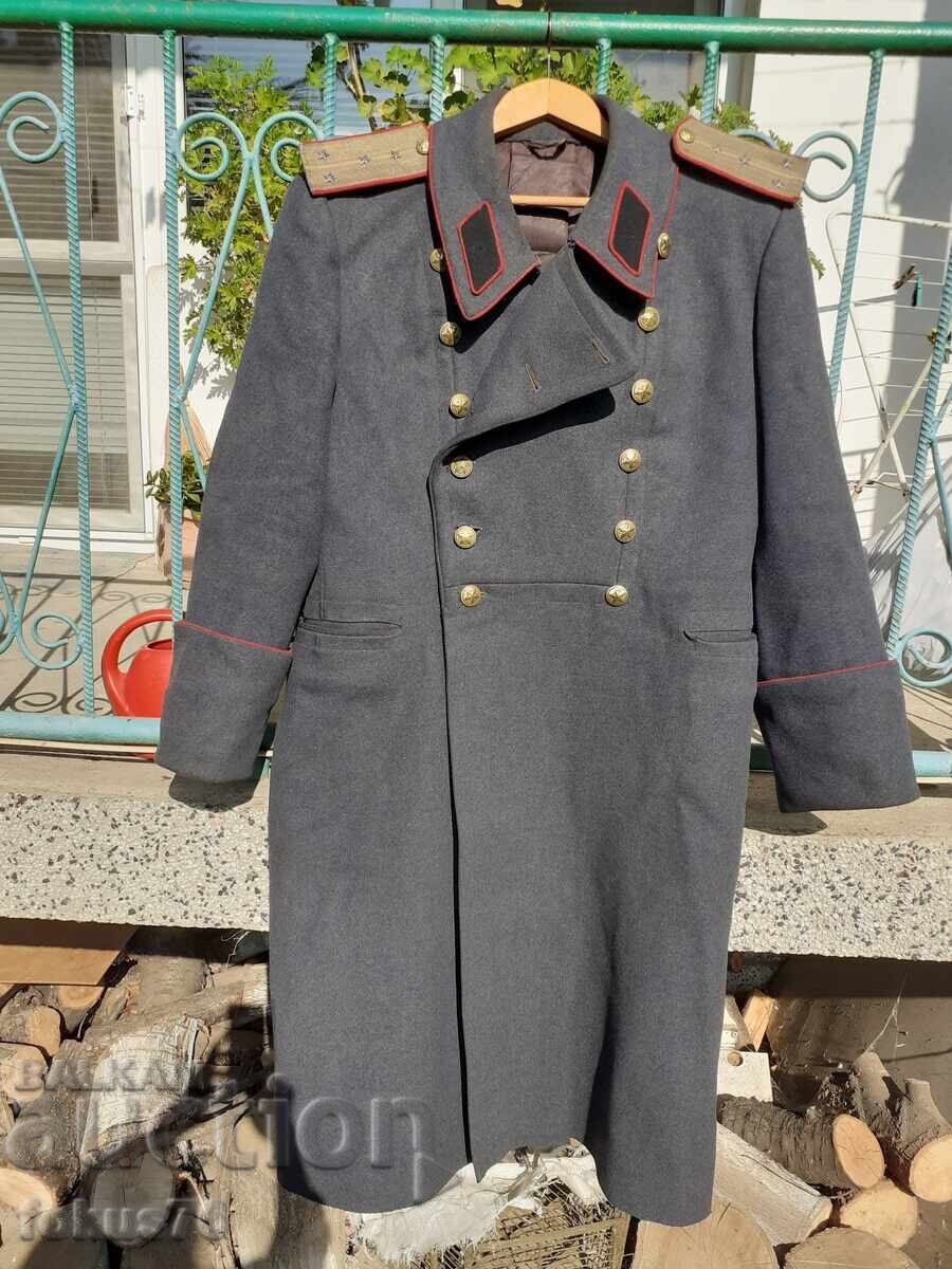 Old military SOZ uniform - winter parade overcoat