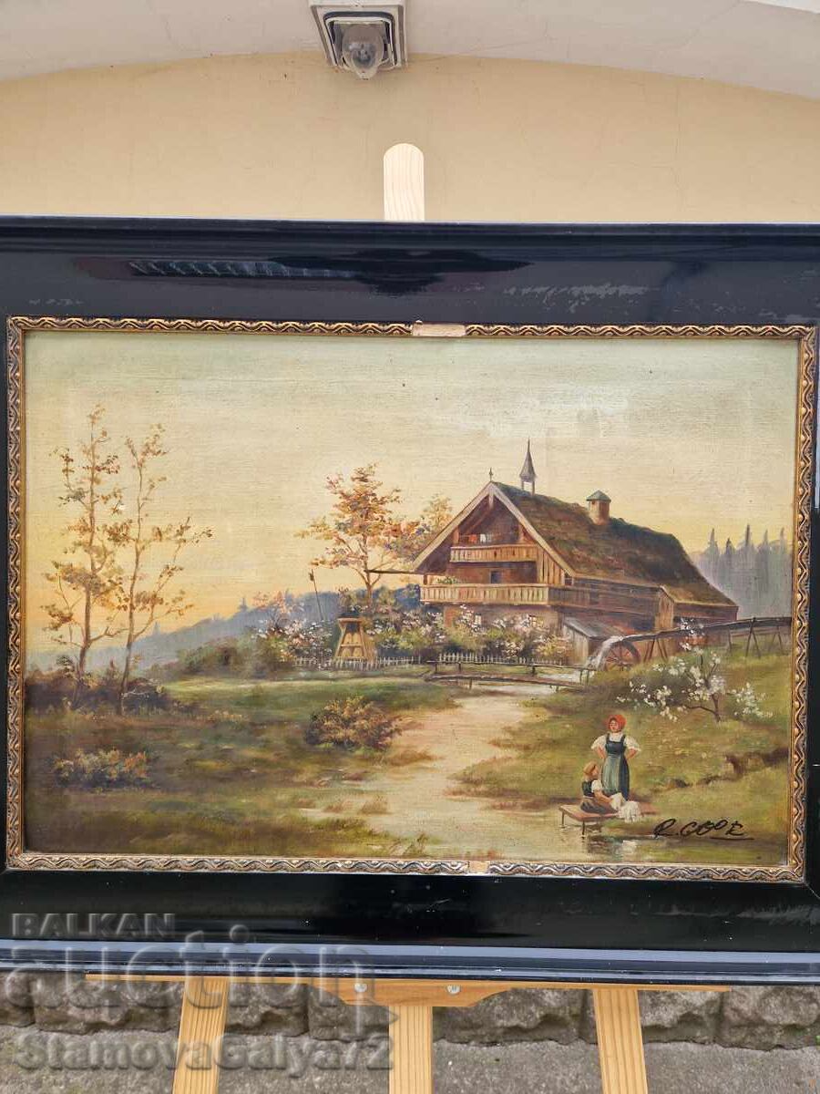 Παράδοση Εξαιρετική ζωγραφική με λάδι σε καμβά