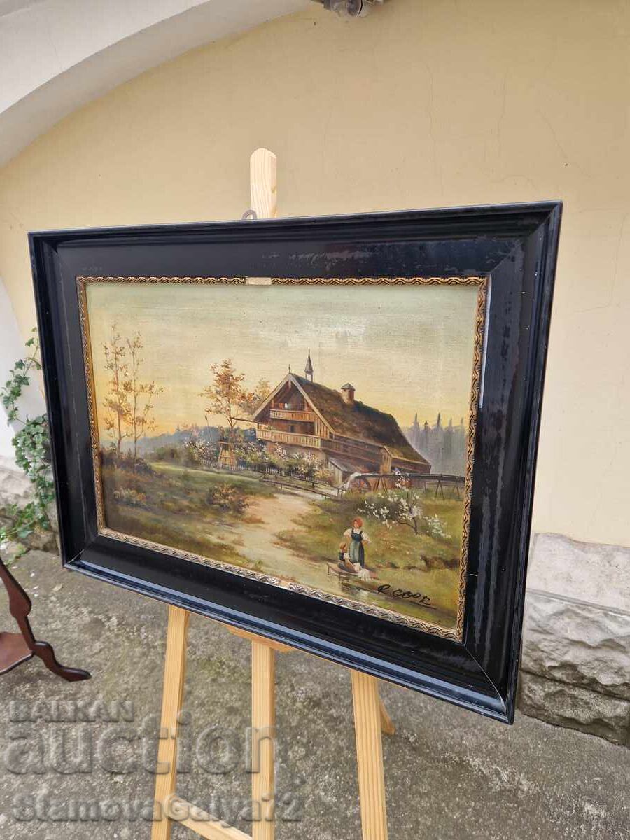 Εξαιρετική ζωγραφική με λάδι σε καμβά - 7