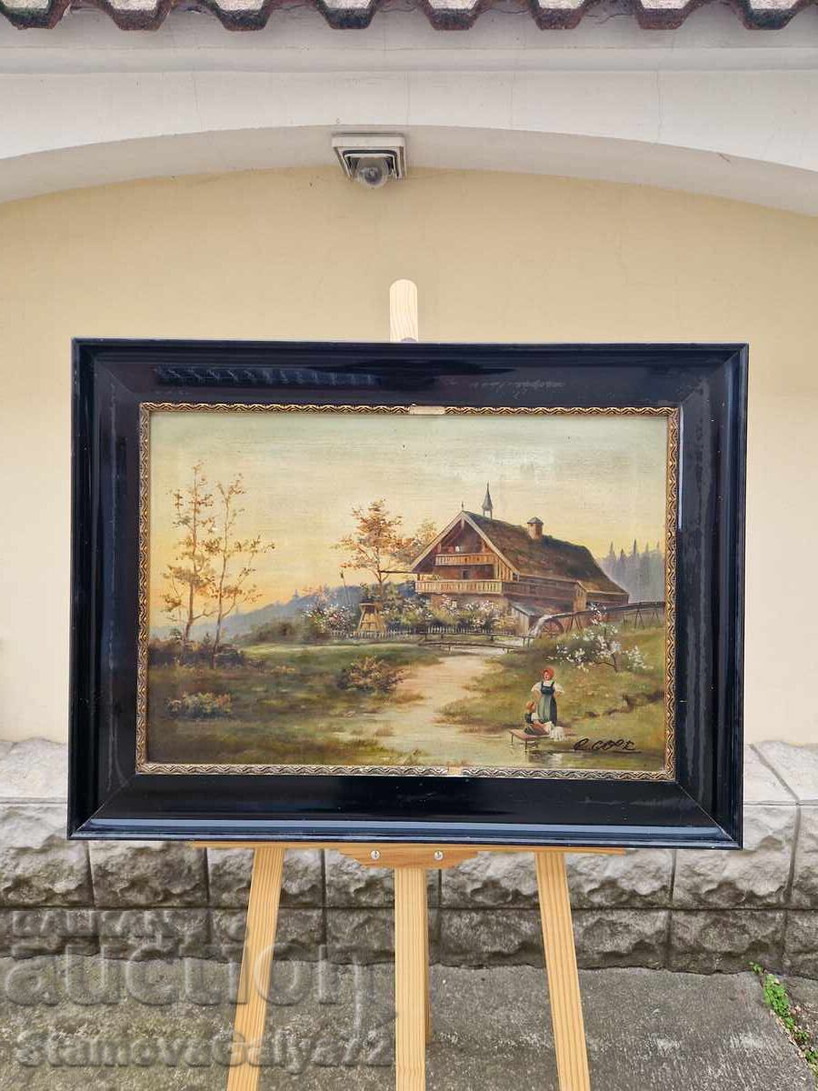 Εξαιρετική ζωγραφική με λάδι σε καμβά