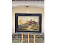 Superb master painting oil on canvas