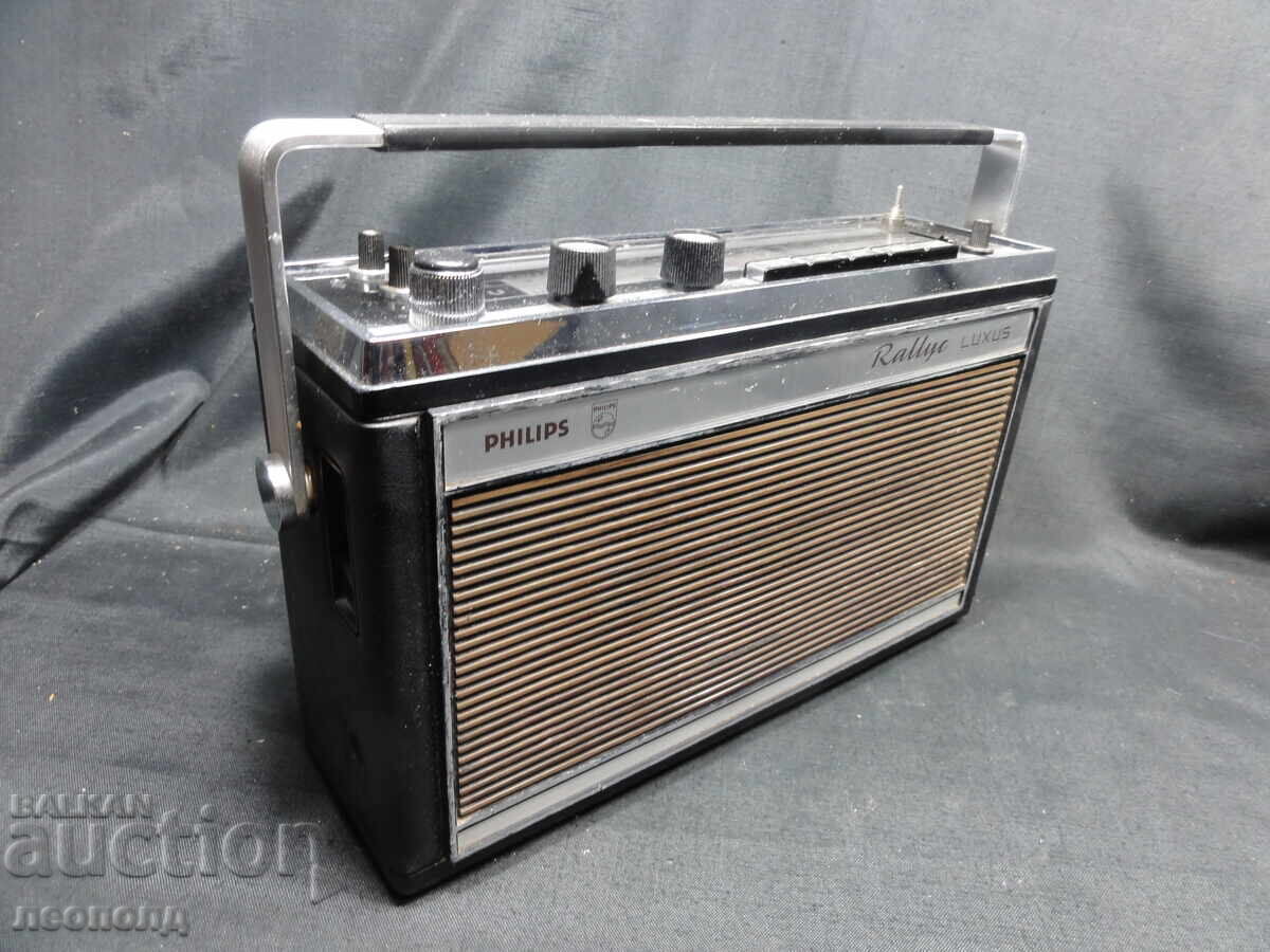Auction BZC STAR RETRO TRANSISTOR RADIO PHILIPS RALLYE LUXUS Auction BZC STAR RETRO TRANSISTOR RADIO PHILIPS RALLYE LUXUS