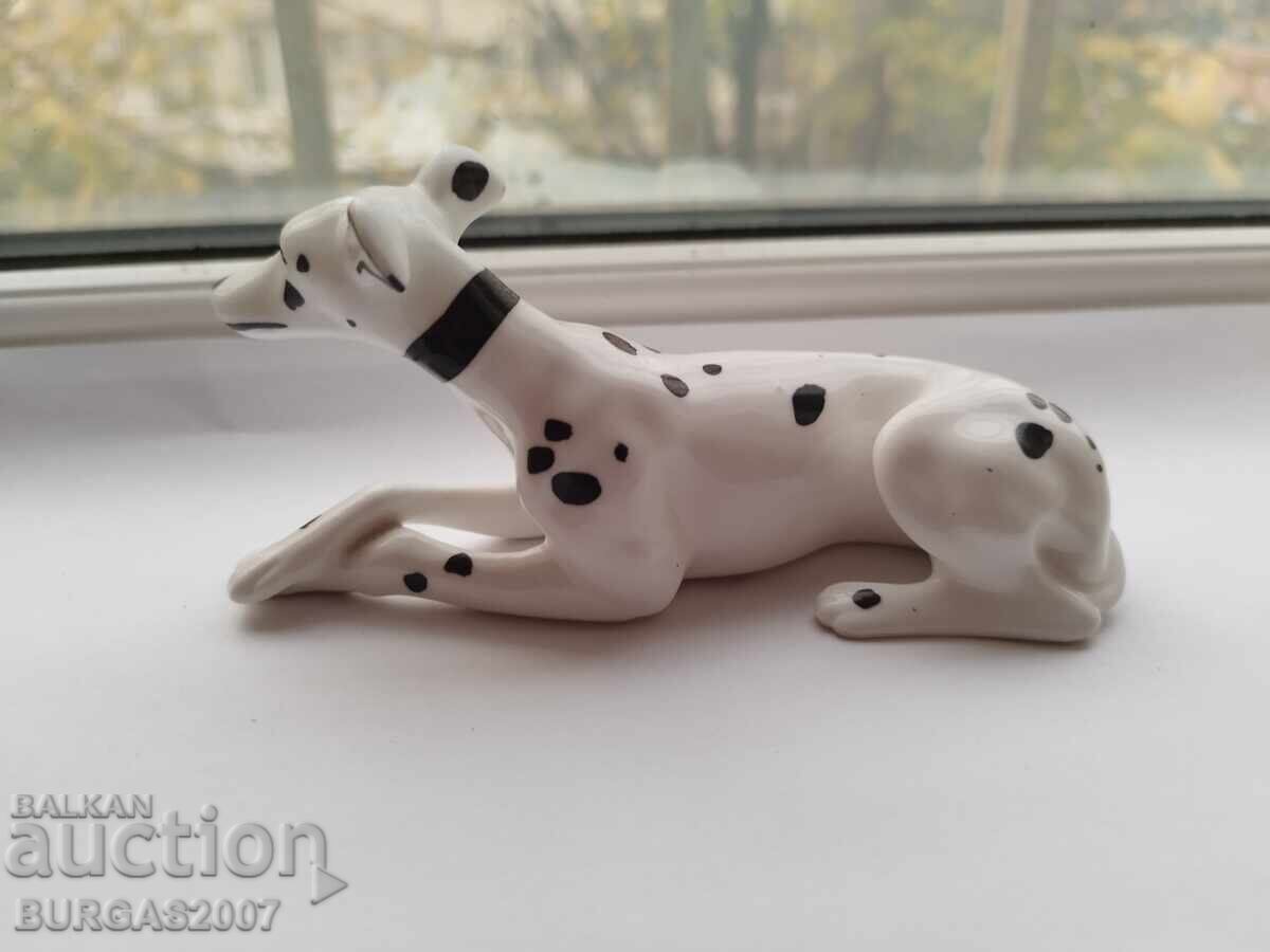 Πορσελάνινο ειδώλιο, σκύλος, Δαλματίας, Ρουμανία με τιμή 75.00 BGN | € 38.35