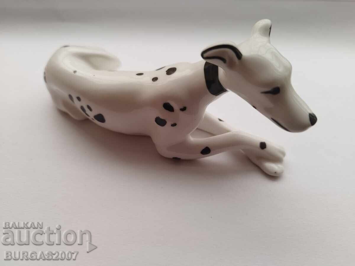 Δημοπρασία Πορσελάνινο ειδώλιο, σκύλος, Δαλματίας, Ρουμανία
