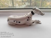 Figurină de porțelan, câine, dalmațian, România