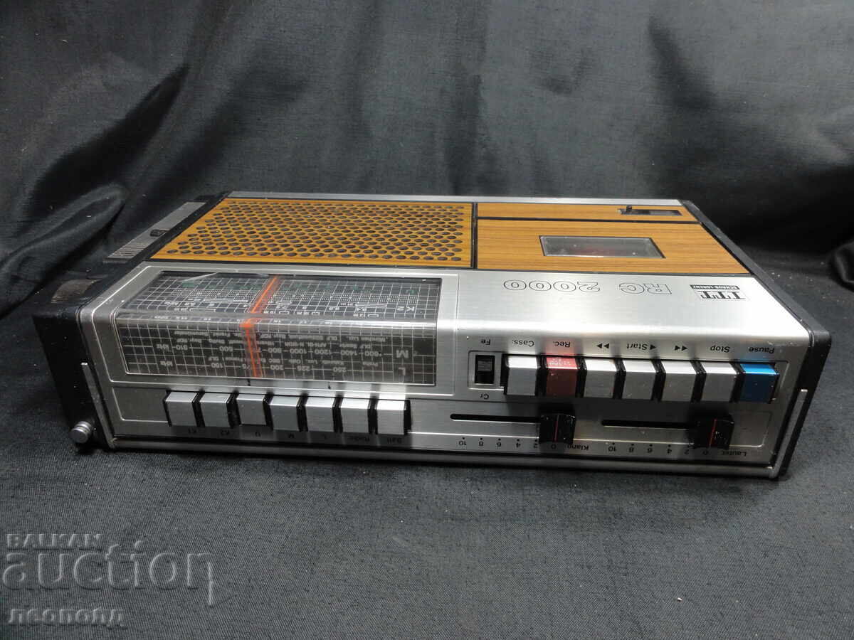 BZT STAR Retro Transistor Radio Cassette Player ITT SHAUB-LORENZ - 5