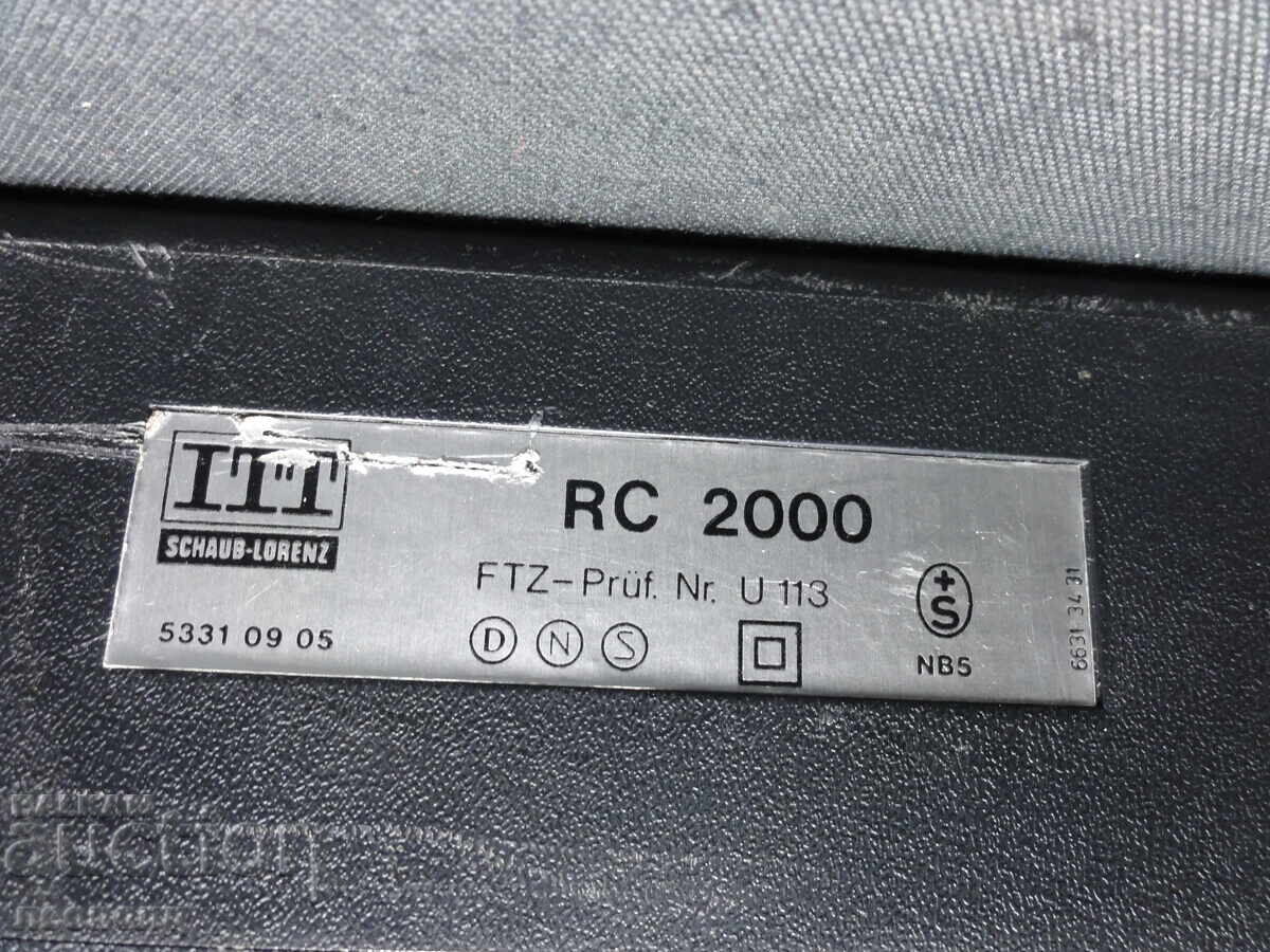 BZT STAR Retro Transistor Radio Cassette Player ITT SHAUB-LORENZ - 7