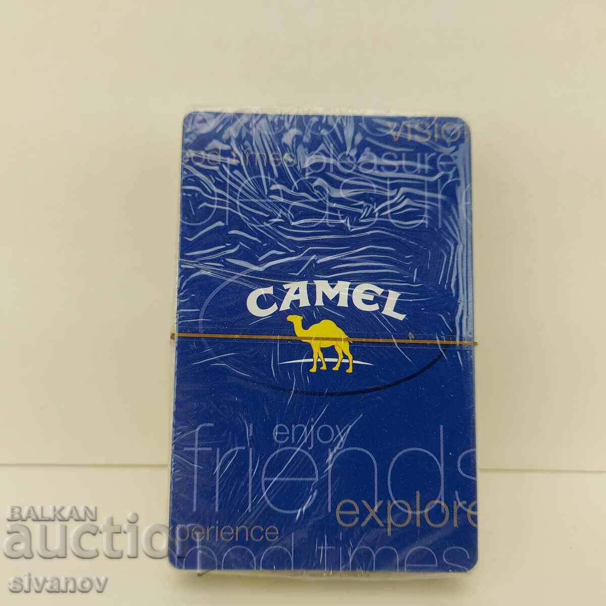 Παλιά, ανοιγμένα τραπουλόχαρτα Camel #4270