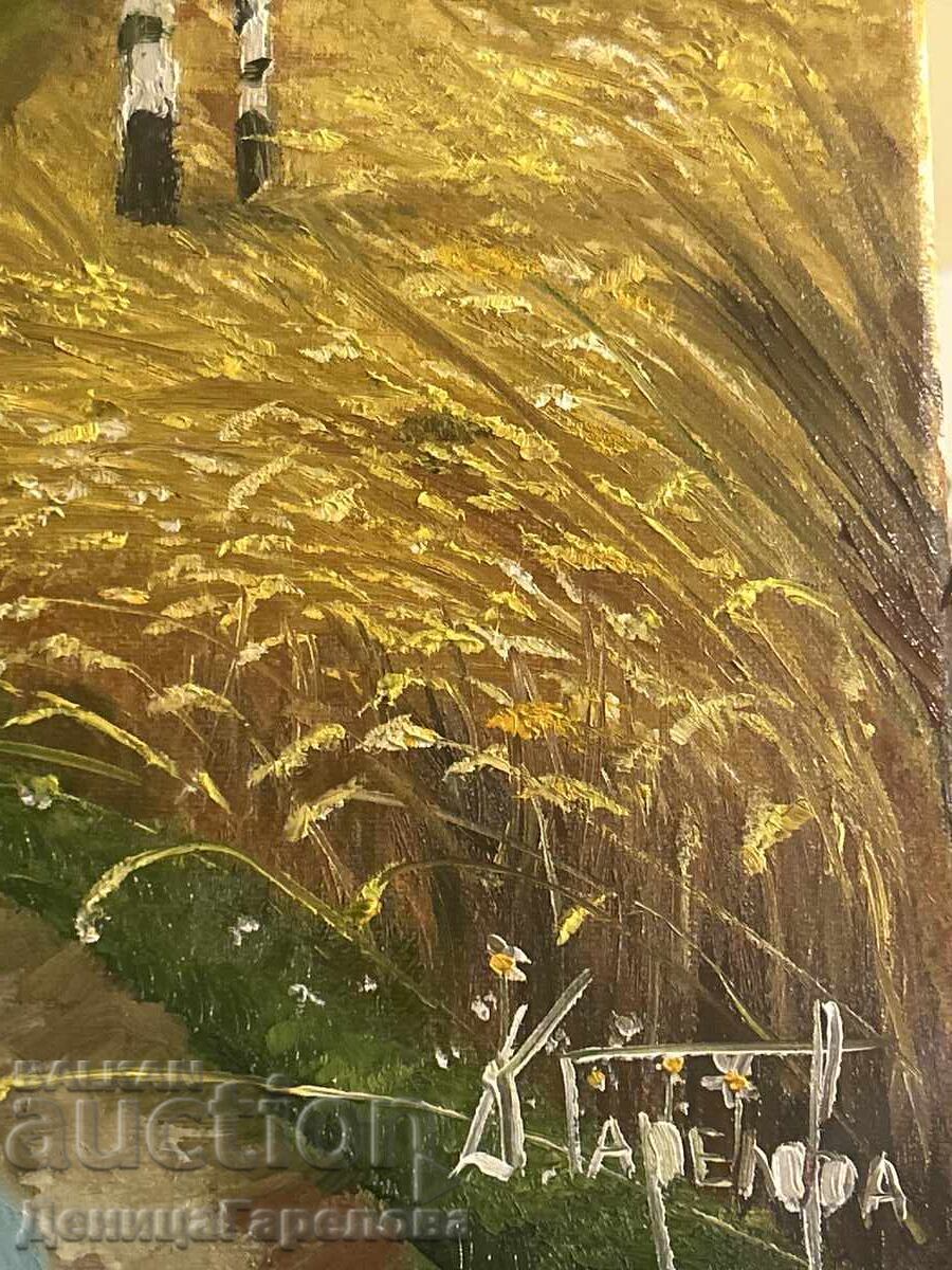 Δενίτσα Γκαρέλοβα πίνακας 50/40 "Προαίσθημα καταιγίδας" - 5