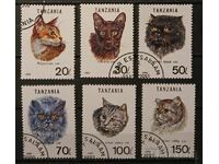Tanzania 1992 Cats