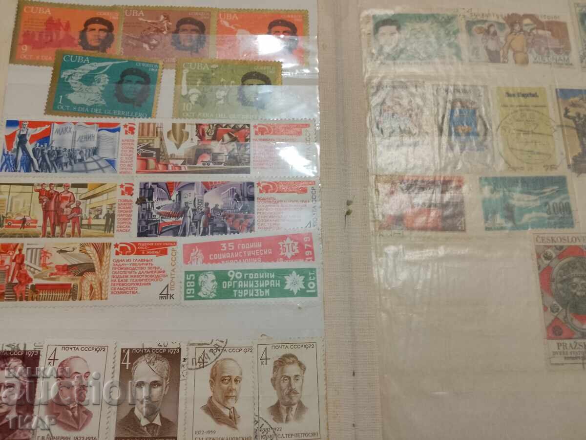 Folder with stamps-0.01st - 5 Folder with stamps-0.01st - 5