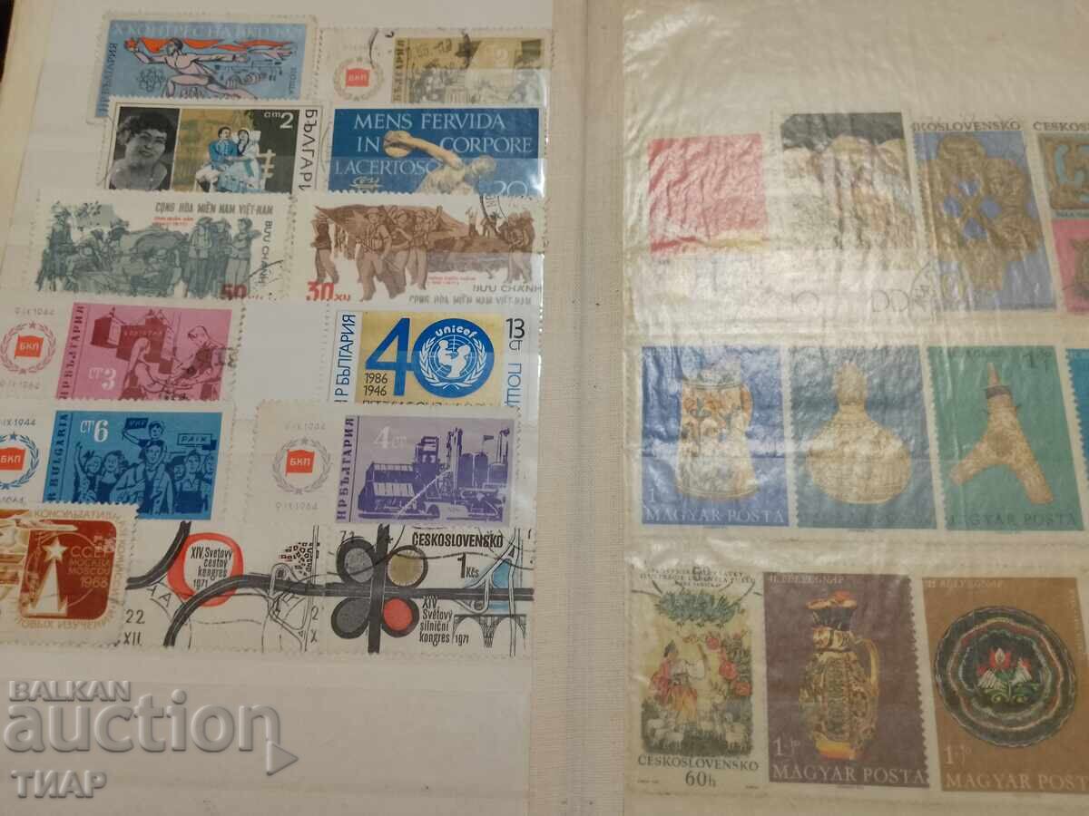 Folder with stamps-0.01st - 6 Folder with stamps-0.01st - 6