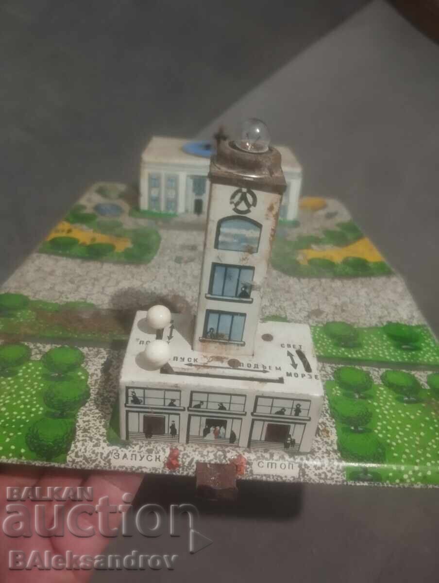 Delivery of Old mechanical tin toy USSR