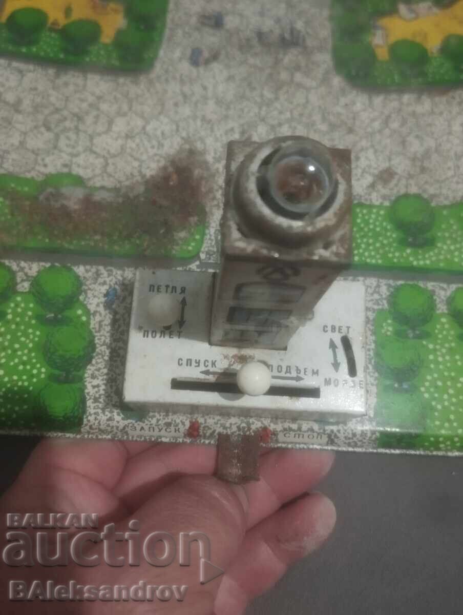Old mechanical tin toy USSR - 5