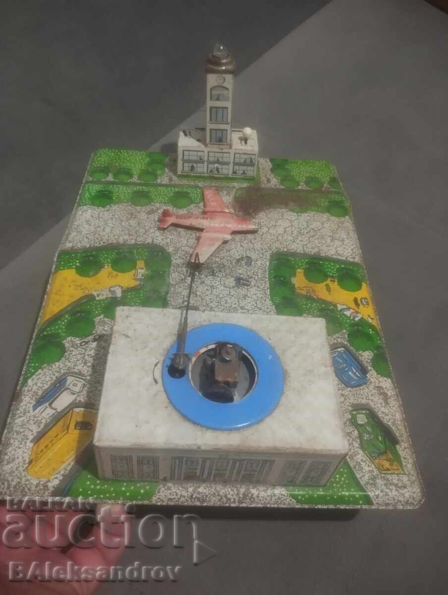 Old mechanical tin toy USSR - 7