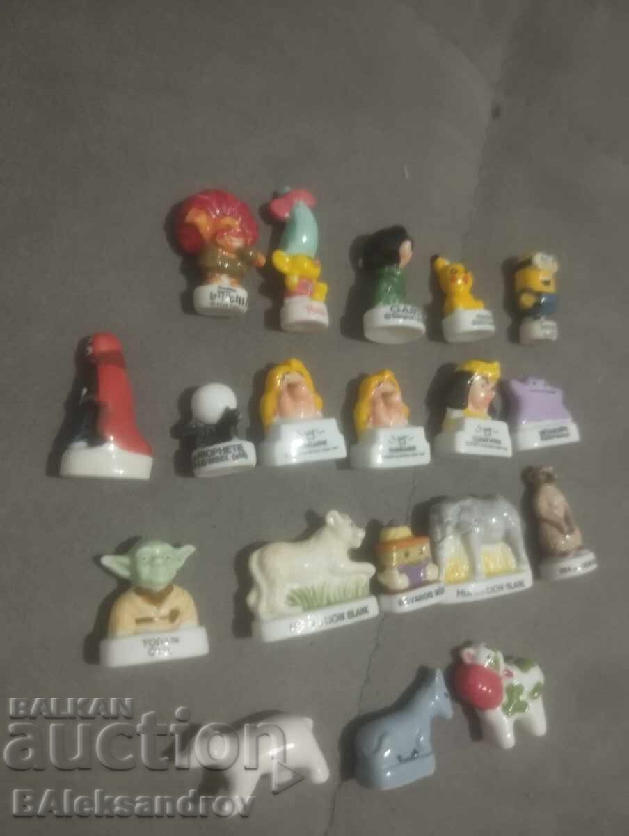 Πορσελάνινες φιγούρες μινιατούρες, χαρακτήρες κινουμένων σχεδίων με τιμή 26.00 BGN | € 13.29