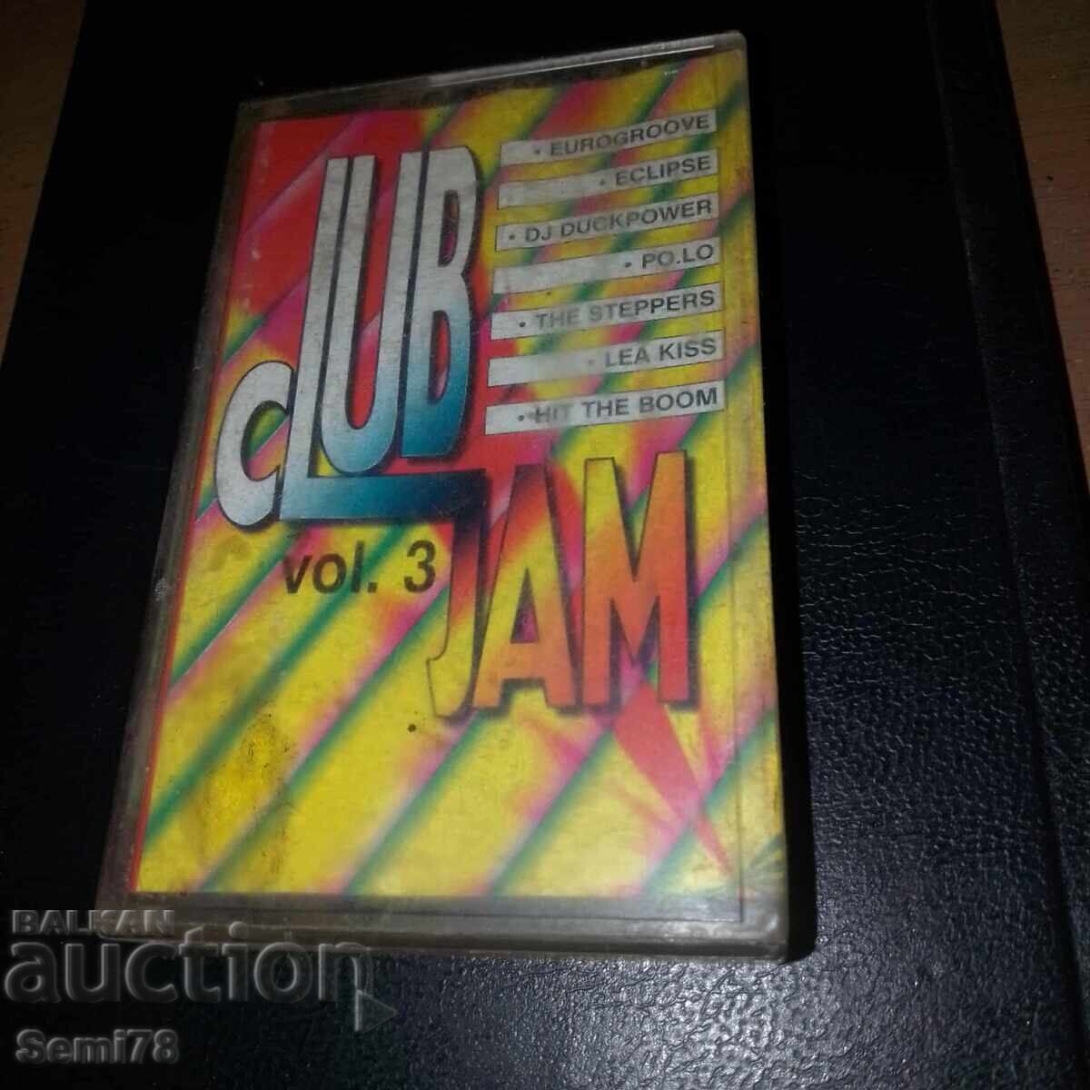Club jam 3 - Caseta audio
