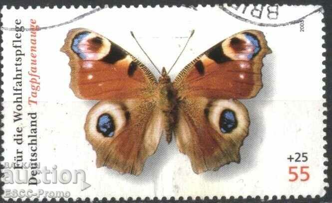 Клеймованa маркa Фауна Пеперудa 2005 от Германия