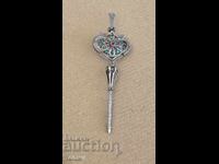 НАКИТ ИГЛА ФИЛИГРАМ СРЕБРО САЧАН РЯДЪК УНИКАТ Б З Ц  !!!!