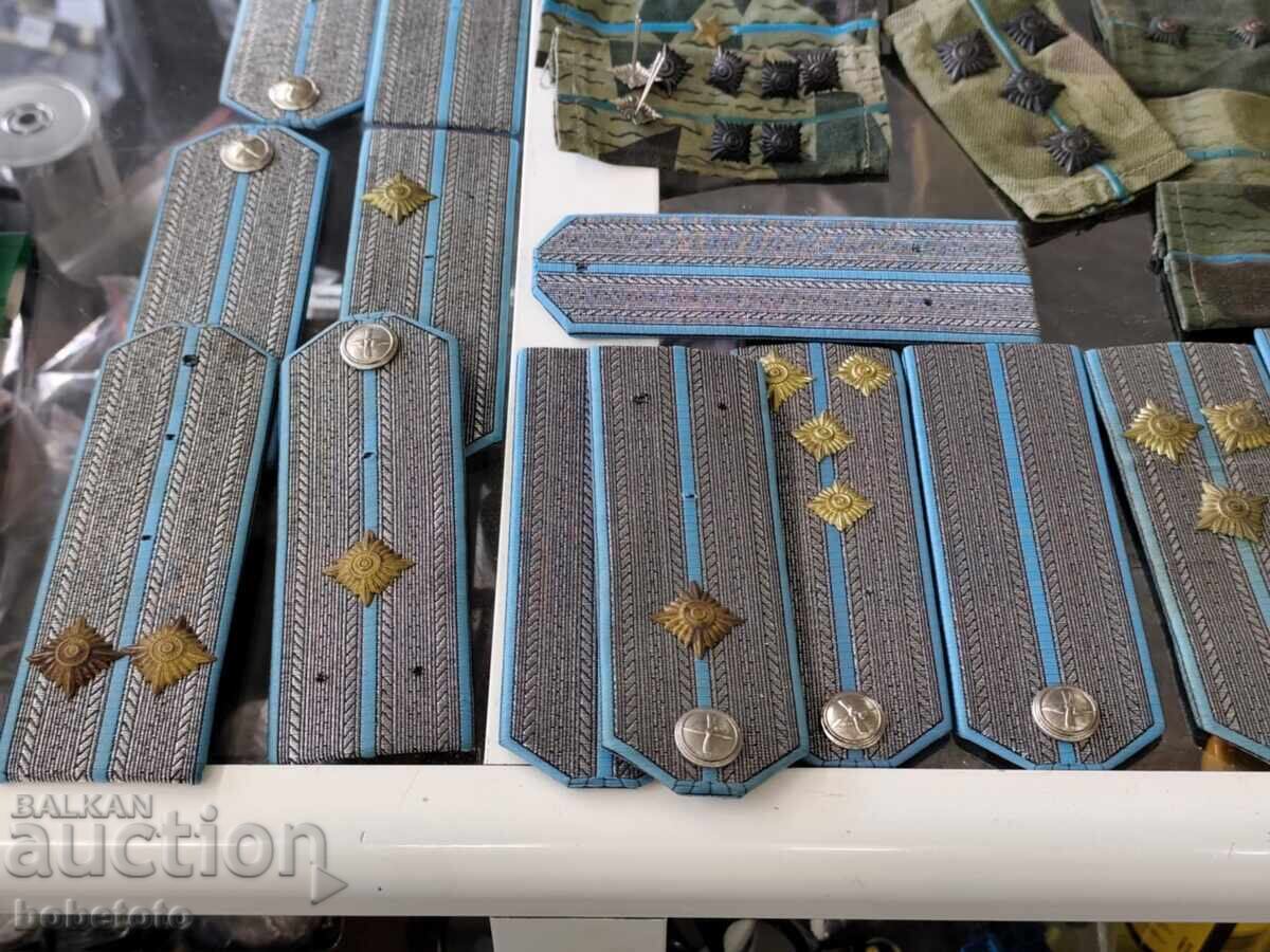 BZTs Lot of Shoulder Boards, Badge, Patch with price 16.00 BGN | € 8.18
